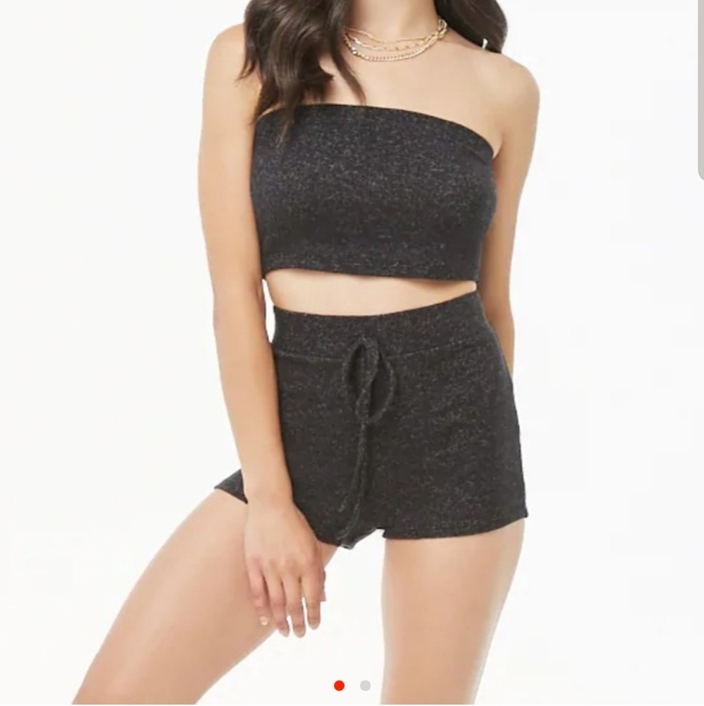 🖤 Gray Top and Short Set 🖤